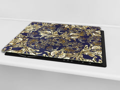 Planche de cuisine en verre trempé D13 Série D'art: Décoration 3