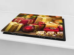 Cubre vitro resistente a golpes y arañazos ; Serie Navidad D20 Regalos de Navidad