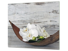 Induktionskochfeldabdeckung 60D06A: Orchidee 2