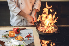 Induktionskochfeldabdeckung 60D06A: Orchidee 2