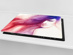 Resistant Glass Cutting Board 60D05B: Woman 3