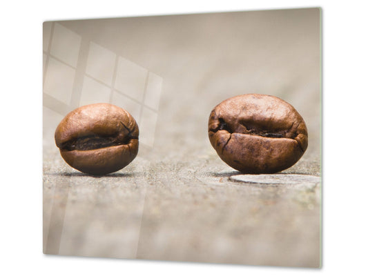 Kochplattenabdeckung Stove Cover und Schneideplatten D05 Coffee Series: Coffee 74