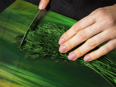 Tempered GLASS Cutting Board D01 Abstract Series: Texture 37