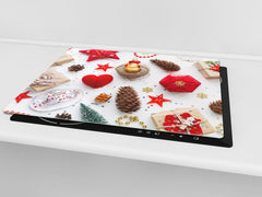 Cubre vitro resistente a golpes y arañazos ; Serie Navidad D20 Decoracion de Navidad