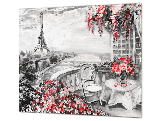 Resistant Glass Cutting Board 60D05B: Paris 2