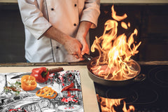 Resistant Glass Cutting Board 60D05B: Paris 2