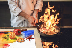 Glass stove top 60D19: Woman 2