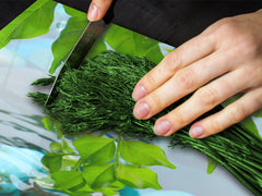 Tempered GLASS Kitchen Board – Impact & Scratch Resistant; D08 Nature Series: Stone 1