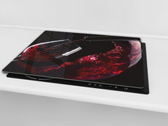 Chopping Board - Induction Cooktop Cover D04 Drinks Series: Wine 14
