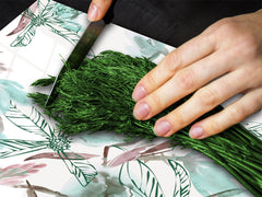 Tempered GLASS Cutting Board – Worktop saver D15 Drawings Series: Leaves 25