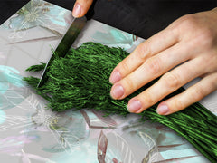 Tempered GLASS Cutting Board – Worktop saver D15 Drawings Series: Turquoise 2