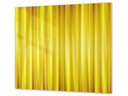 Planche à découper en verre trempé et couvre-cuisinièr; D10A Série Textures A: Texture 84