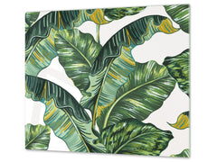 Tempered GLASS Cutting Board – Worktop saver D15 Drawings Series: Leaves 31