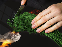 Tempered Glass Cutting Board and Worktop Saver D03 Fire Series: Fire 1