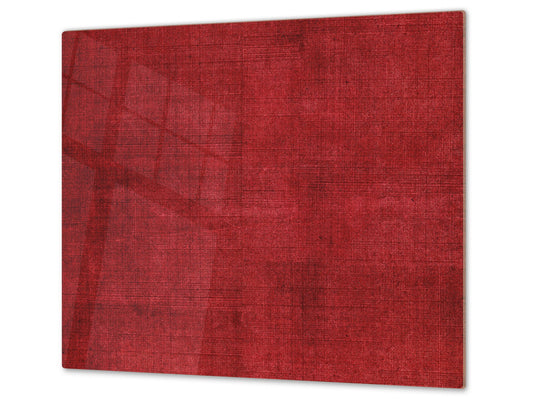 Planche à découper en verre trempé et couvre-cuisinière; D10B Série Textures: Texture 179