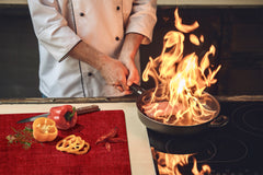 Tempered GLASS Kitchen Board – Impact & Scratch Resistant D10B Textures Series B: Texture 179