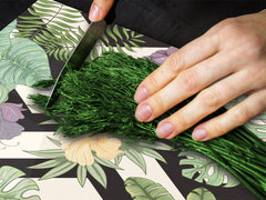 Tempered GLASS Cutting Board – Worktop saver D15 Drawings Series: Flower 27