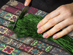 Chopping Board - Induction Cooktop Cover D14 Patterns and Mandalas Series: Mosaic 9