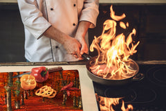 Worktop saver and Pastry Board 60D08: Autumn forest