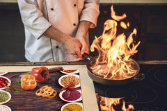 Glass Kitchen Board 60D03A: Unconscious powders 2