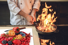 KITCHEN BOARD & Induction Cooktop Cover D07 Fruits and vegetables: Fruit 25