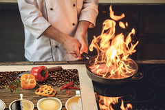 Glass Kitchen Board 60D07: Types of coffee 2