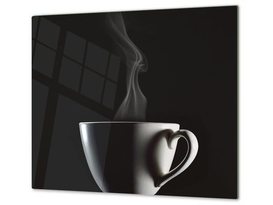 KITCHEN BOARD & Induction Cooktop Cover D05 Coffee Series: Coffee 2