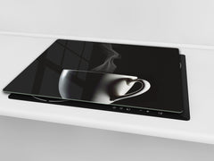 KITCHEN BOARD & Induction Cooktop Cover D05 Coffee Series: Coffee 2