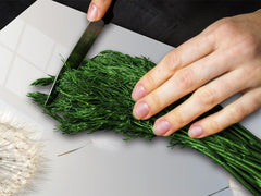 Glass Cutting Board and Worktop Saver D06 Flowers Series: Dandelion 1