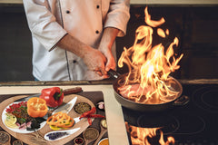 Glass Kitchen Board 60D03A: Heart of spices