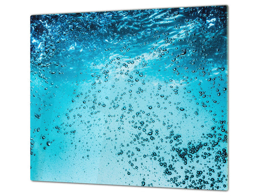 Tabla de cortar de vidrio templado 60D10: Agua 1