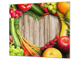 Worktop saver and Pastry Board 60D02: I love veg