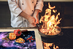 Panneau de cuisine en verre trempé D09 Autre: Cosmos 4