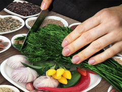 Glass Kitchen Board 60D03A: Spices from the heart