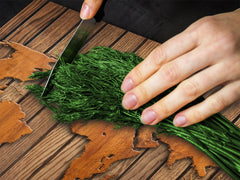 Tempered GLASS Kitchen Board D09 Other: Wood 18