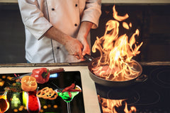 Glass Countertop 60D11: Colorful drinks 1