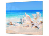 Worktop saver and Pastry Board 60D08: Shells on the beach 1