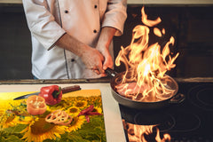 Induction Cooktop cover 60D06A: Sunflower 2