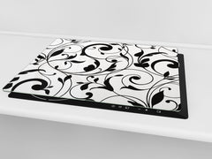 Arbeitsplattenschoner 60D06B: Blumenmuster 2