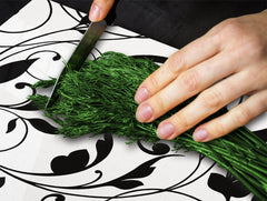 Arbeitsplattenschoner 60D06B: Blumenmuster 2