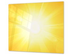 Tempered GLASS Cutting Board D01 Abstract Series: Texture 4