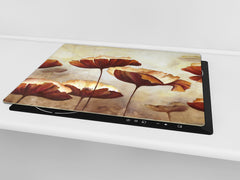 Cubierta para placa de inducción 60D06A: Amapolas 1