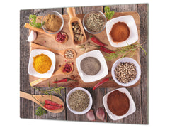 Tabla de cocina de vidrio 60D03A: Especias picantes 1