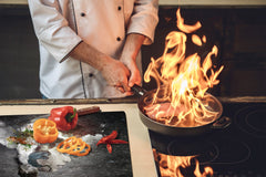 Glass stove top 60D19: Head in the clouds