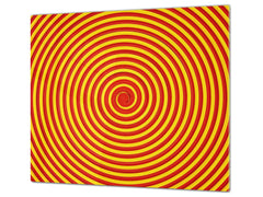 Cubierta para placa de inducción 60D14: Vórtice colorido