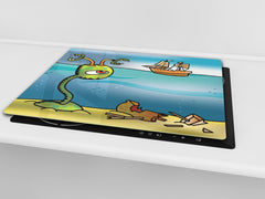 Tempered GLASS Kitchen Board D16 Blurby World: A toll