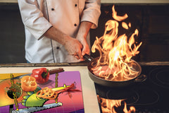 Tempered GLASS Kitchen Board D16 Blurby World: Hope is the thing with feathers