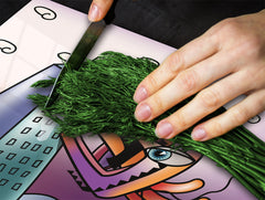 Tempered GLASS Kitchen Board D16 Blurby World: Salty