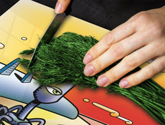 Tempered GLASS Kitchen Board D16 Blurby World: Squiddle