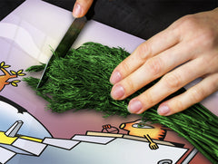 Tempered GLASS Kitchen Board D16 Blurby World: Step on it